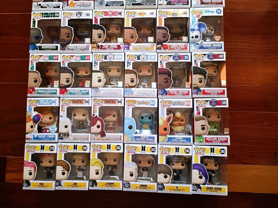 Conjunto Funko Pop variados