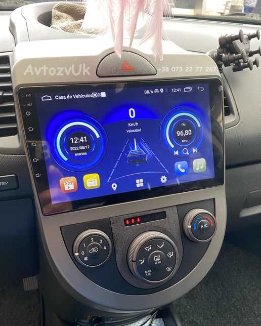 Магнітола SOUL Kia RAY MORNING Кіа MAGENTIS PICANTO CarPlay Андроїд 16