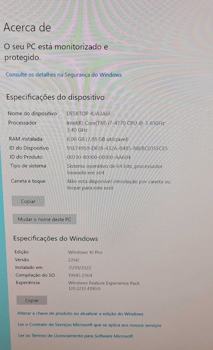 Bundle I7 4770, Asus H97- Pro Gamer, 8GB DDR3