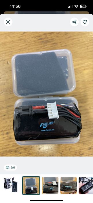 Bateria Drone Flywoo Sony VTC6 4S 3000mah 14.8V - Novo