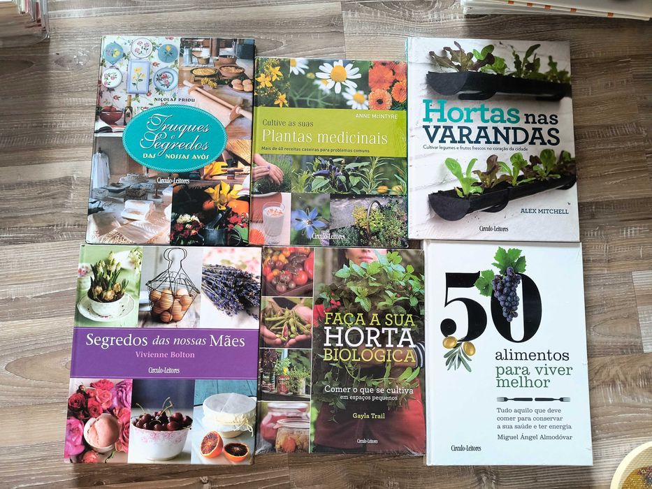 Livros - Plantas / Saúde / Bem-Estar - Círculo Leitores (SELADOS)