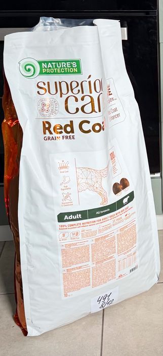 Корм для собаки беззерновий nature’s protection superior care red coat