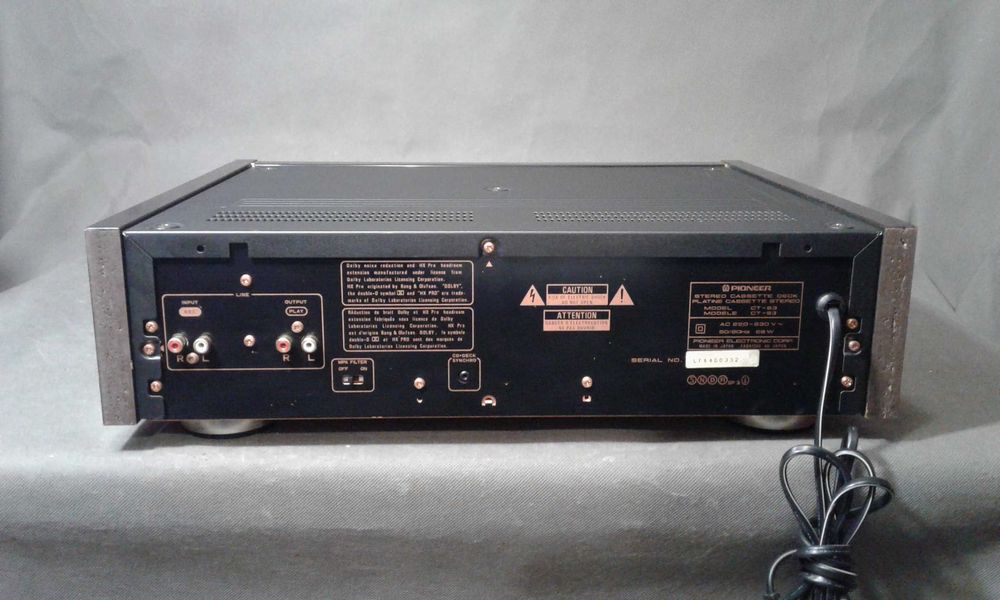 PIONEER CT-93,magnetofon kasetowy,po serwisie