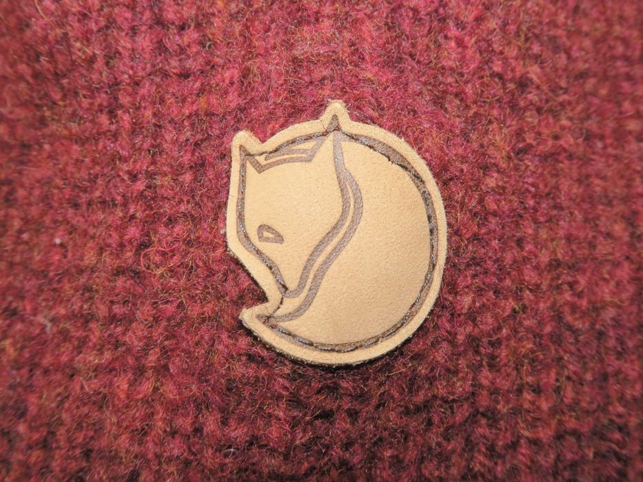 Fjallraven gruby sweter wełniany rozpinany na zimę XL