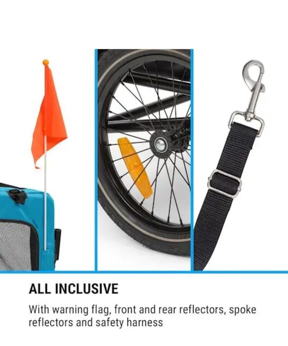 Причіп для собак Klarfit Husky Vario 2-в-1 Німеччина