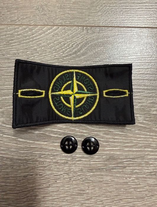 патч stone island оригинал + пуговицы