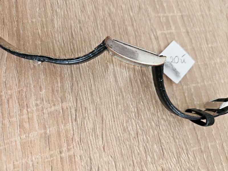 Elegancki zegarek damski Sempre Reece Designs – czarny skórzany pasek