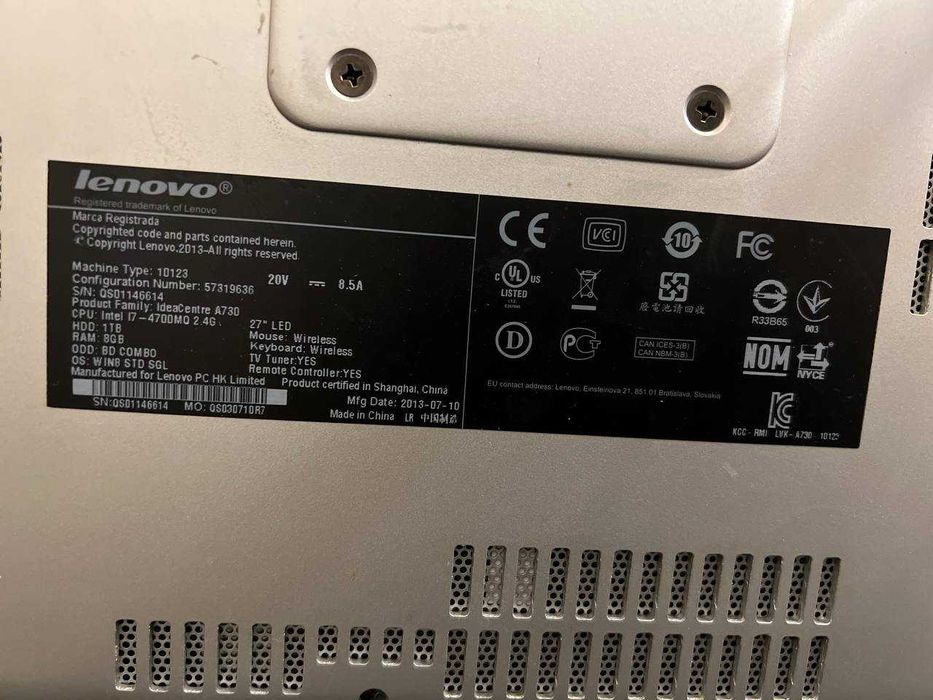 Lenovo IdeaCentre A730