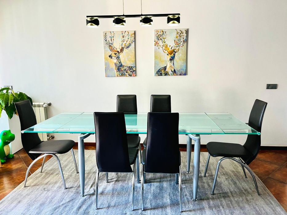 Mesa jantar + 6 cadeiras