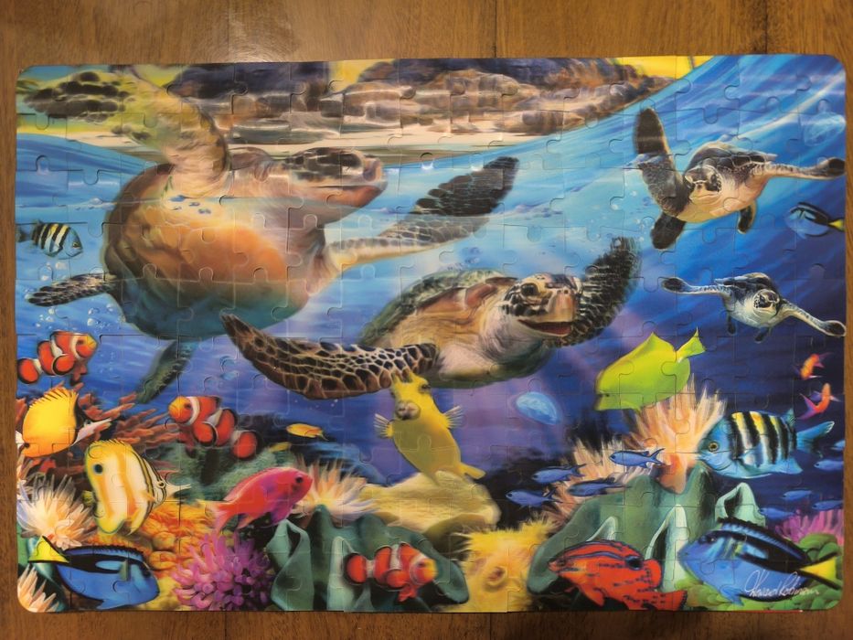Пазлы 3D Подводный мир