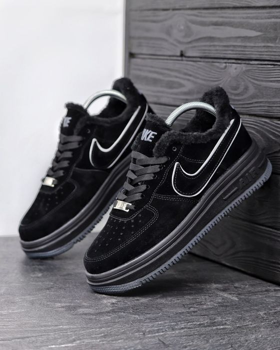 Чоловічі замшеві зимні кросівки, зимні, кросівки, кроссовки, Nike