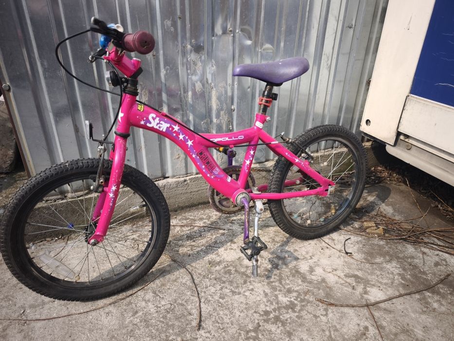 Rower dziecięcy Apollo Star Crucial BMX Shop 18 cali dzwonek