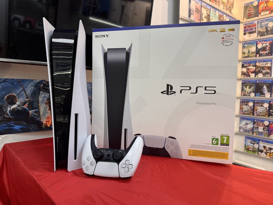 Консоль Sony PlayStation 5 Blu-ray 825GB PS5 приставка igame