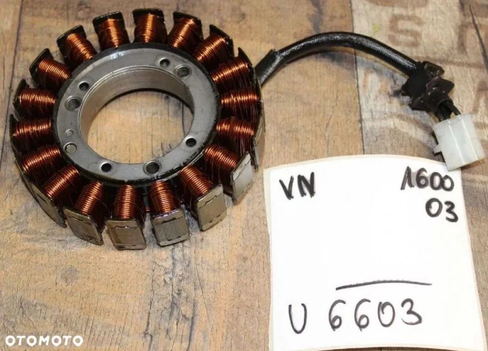 Ładowanie stator stojan alternator Kawasaki VN1600 Vulcan