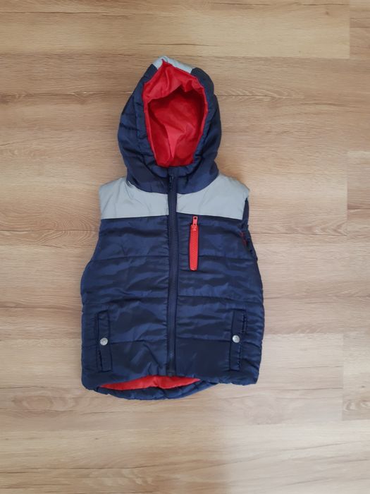Kurtka kamizelka chłopięca 116