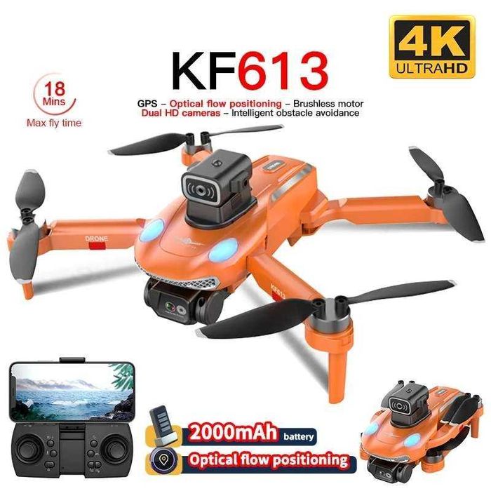 Dron KF613 GPS WiFi kamera 4K unikanie przeszkód