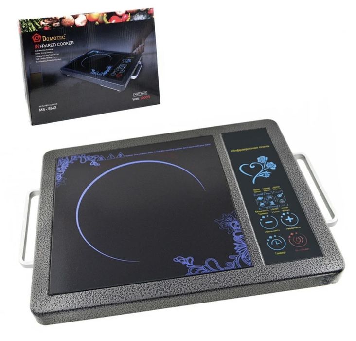 Новая инфракрасная плита Domotec MS-5842 / плитка электроплита печь