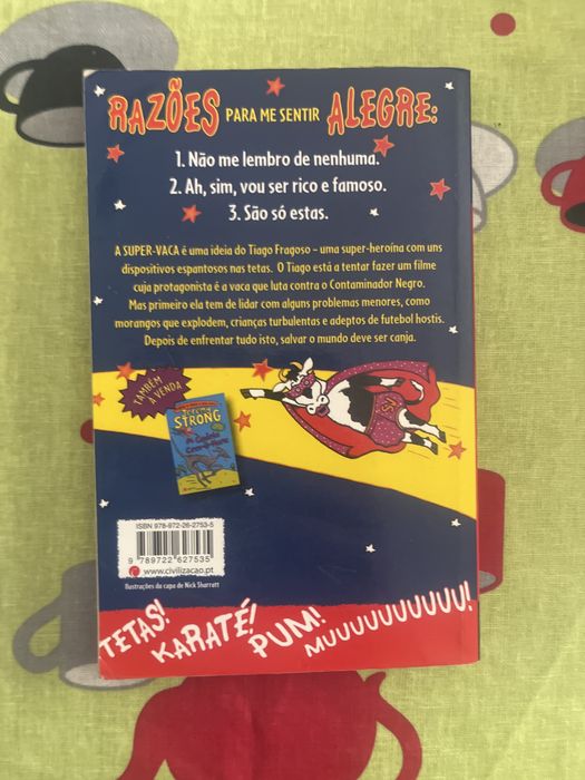 Livro A super-Vaca Salva o mundo