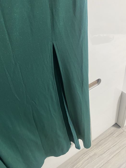 Sukienka maxi z długim rękawem