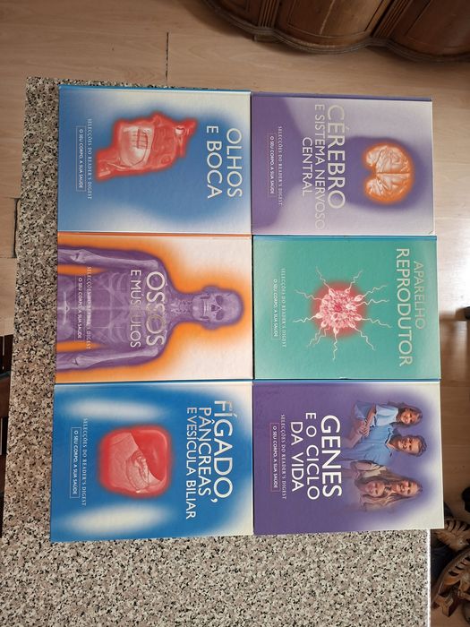 Livros da coleçáo O seu corpo,a sua saúde