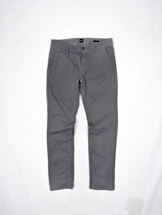 Hugo Boss szare spodnie M 32/32