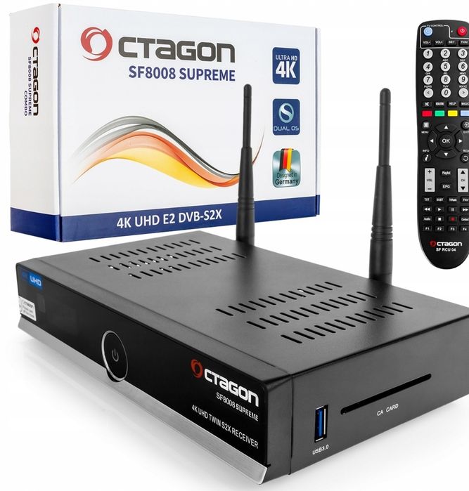 Dekoder Octagon 4k twin DVB