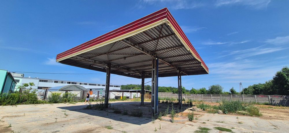 Sprzedam wiatę stalową 13 × 12 m, wysokość 5,2 m
