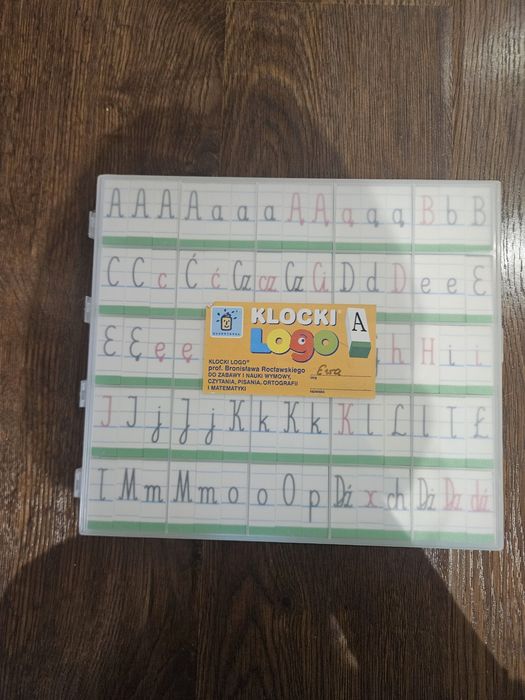 Klocki Logo używane dla przedszkolaka
