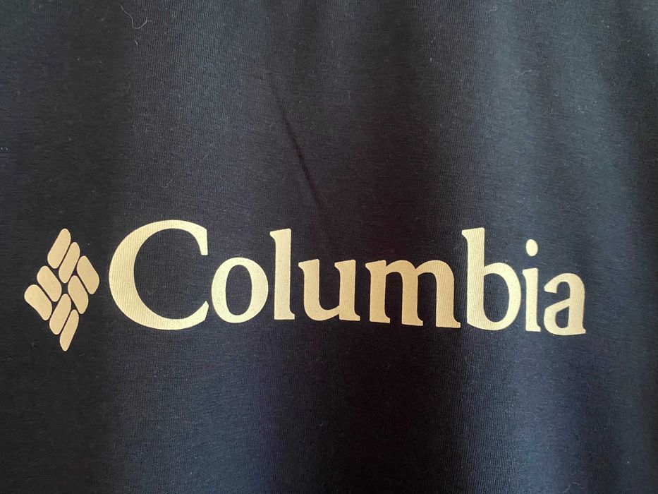 Nowa granatowa koszulka Columbia M