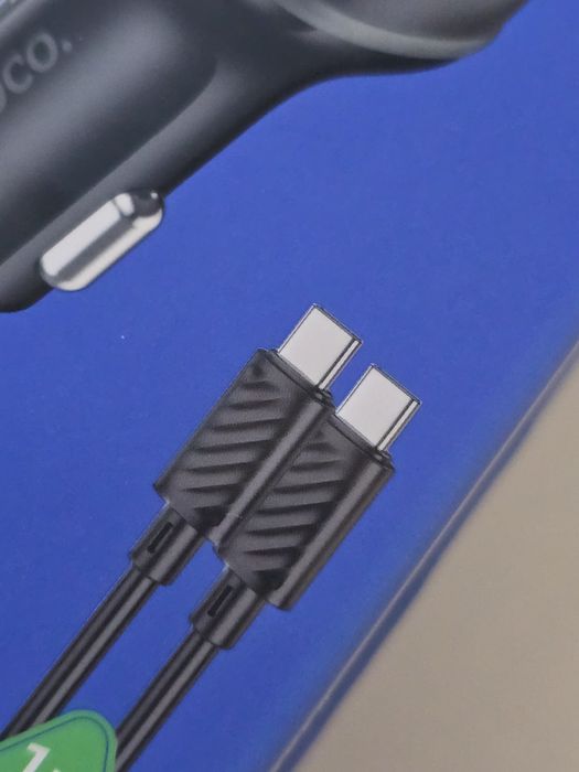 автомобільний зарядний пристрій hoco 30watt для телефона швидкісний