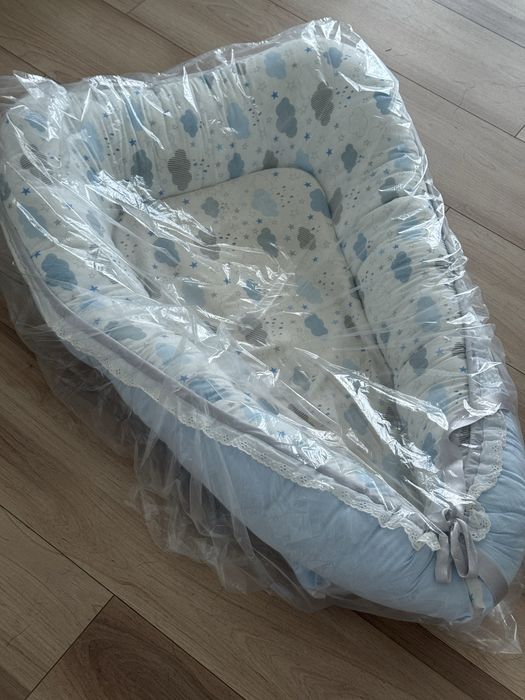 Ninho azul para bebe