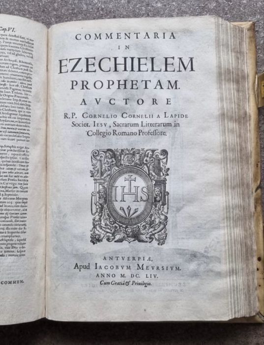 Starodruk 1654 rok unikat !