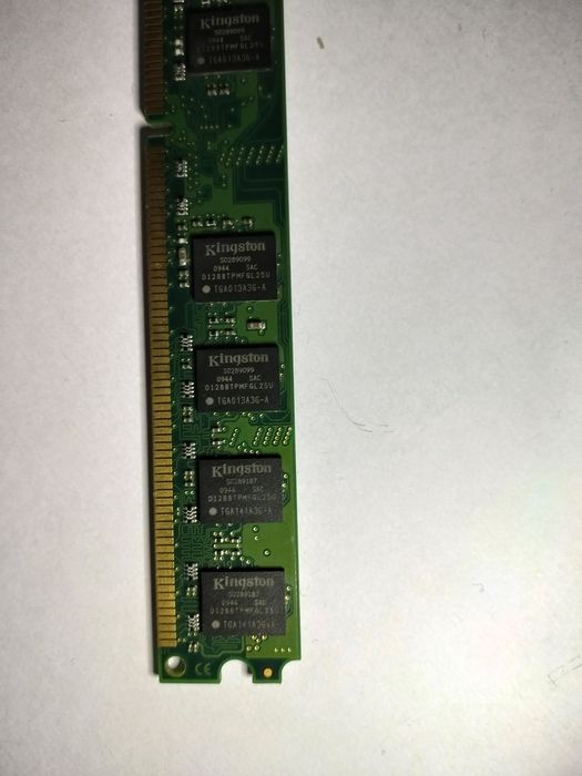 DDR2 2 GB Kingston PC2‑5300 / 667 MHz – 2 sztuki, sprawne