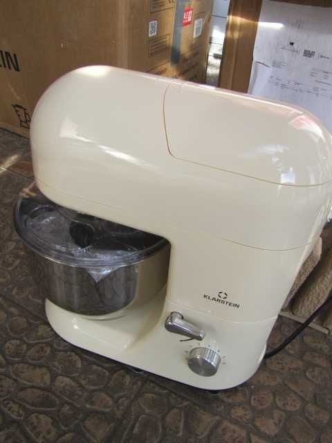 Robot kuchenny planetarny maszynka do mięsa blender 3w1 Klarstein beż