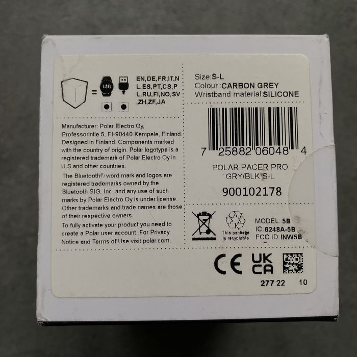 Zegarek Polar Pacer Pro