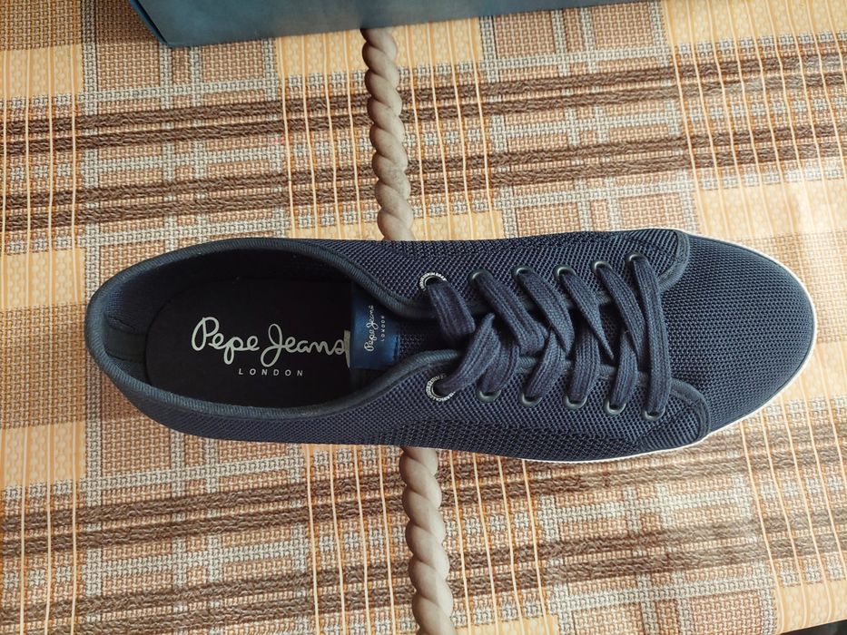 Кеди Pepe Jeans Aberman нові оригінал 45 розмір сині