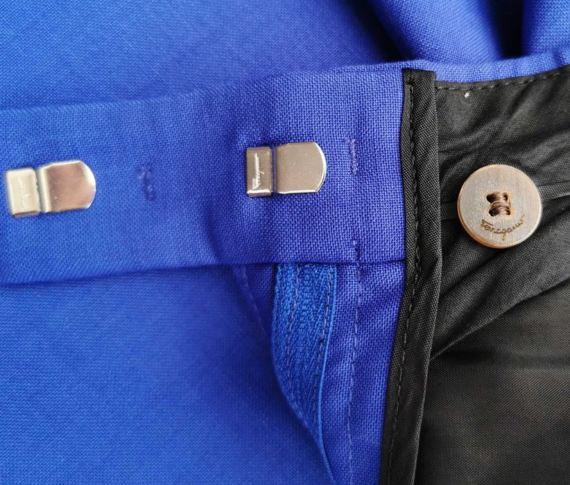 Брюки Salvatore Ferragamo широкі штани з вовни Оригінал Італія 42(M)