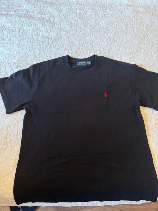t shirt RALPH LAUREN preta