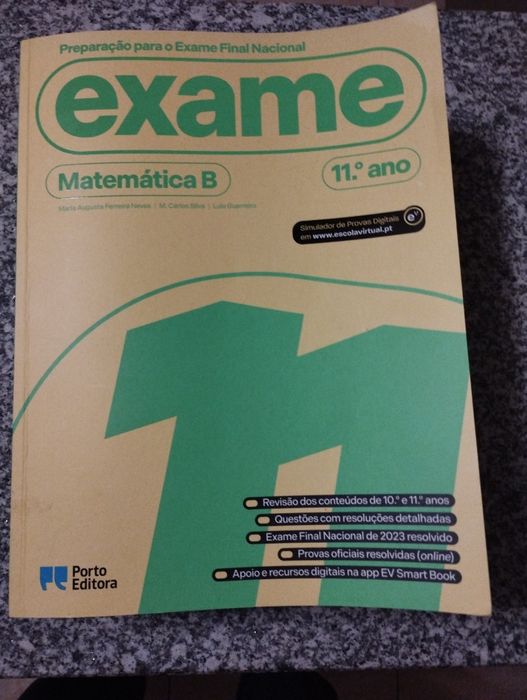 LIvros preparação exames 11º e 12°