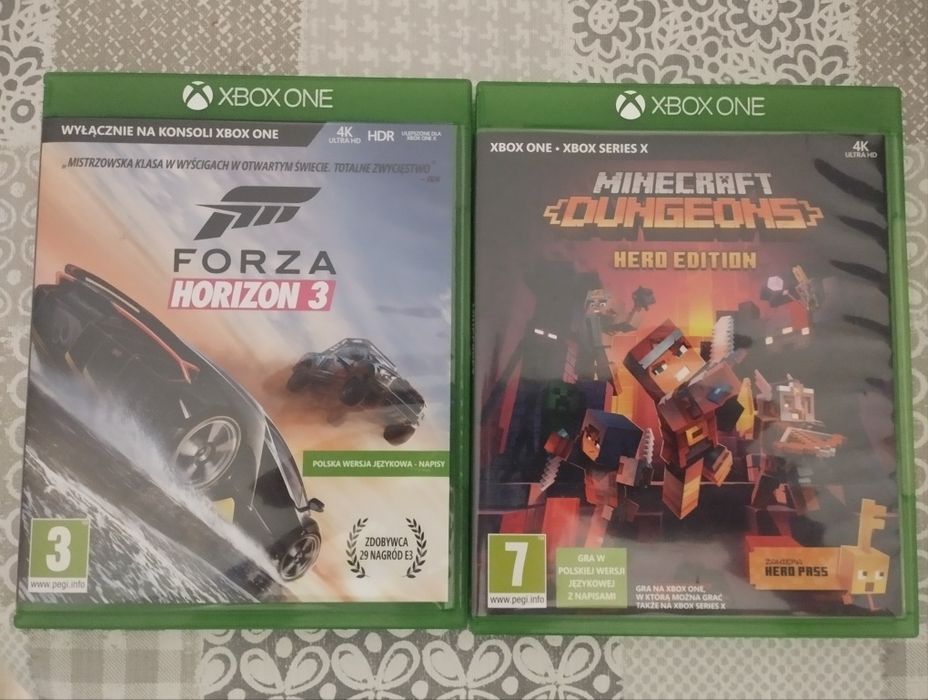 Gry na xbox one minecraft, forza