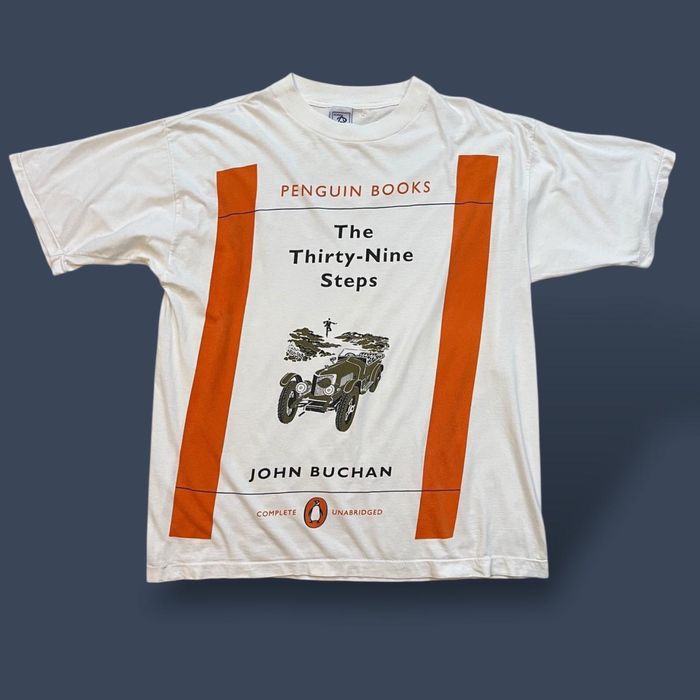 Koszulka vintage z lat 90 single stitch Penguin Books