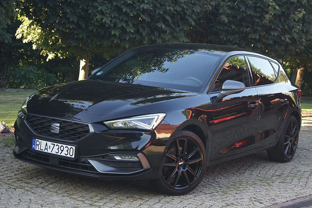 Seat Leon FR 1.5TSi 150KM 5-DRZWI LED VIRTUAL PDC alu Czarna Perła TOP