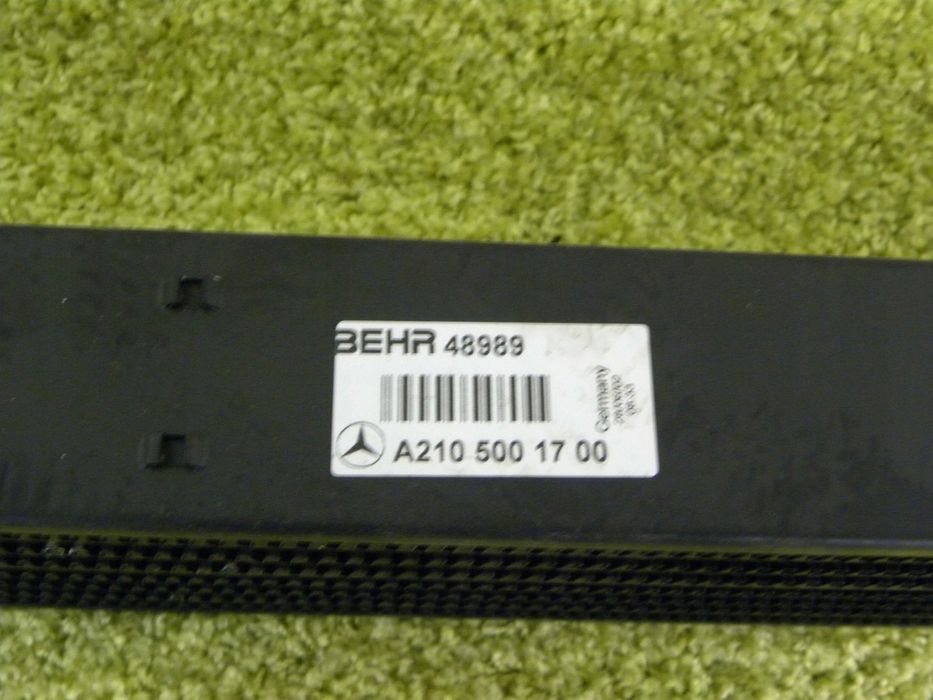 intercooler mercedes e 210 2,9 td nówy oryginał