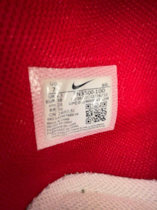 Tênis Nike Air Force 1 High Sculp Gym Red