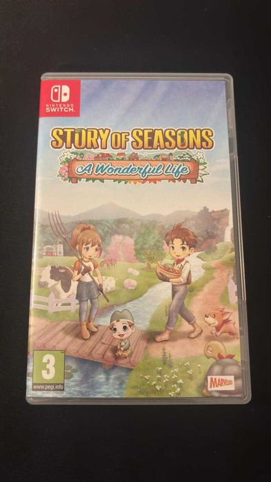 Jogo Story of Seasons A Wonderful Life Nintendo Switch
