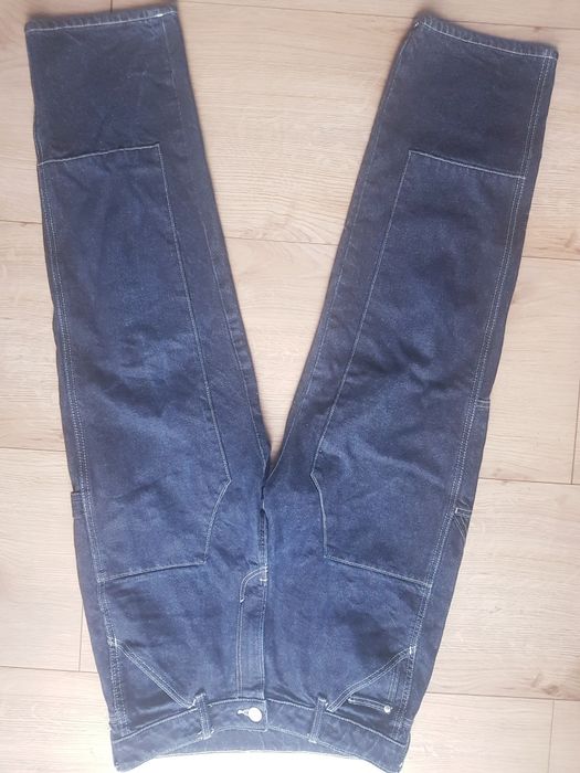 Bawełniane spodnie dżinsy chłopięce marki H&M rozmiar 158/164cm