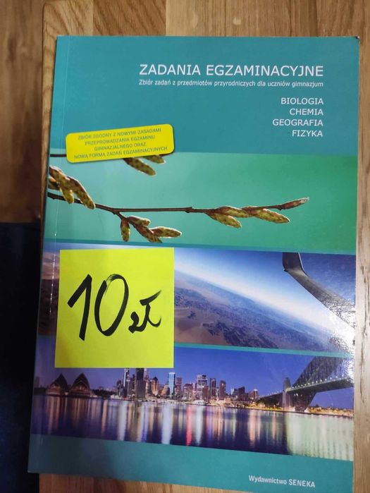 Zbiór zadań z przedmiotów przyrodniczych biol, chem, geogr, fiz