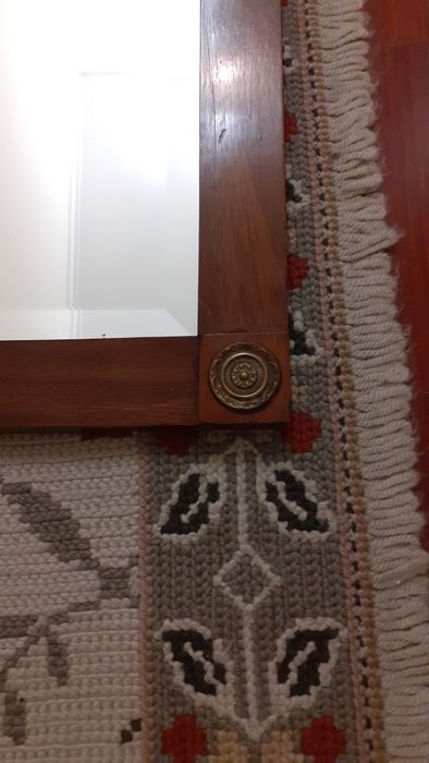 Espelho parede, biselado, horizontal ou vertical elegante