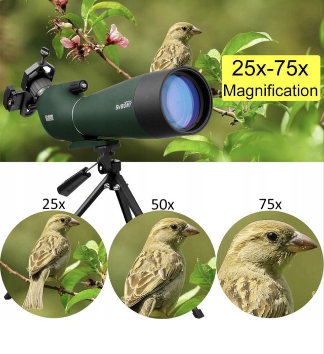 Svbony SV28 Luneta Obserwacyjna 25-75X70