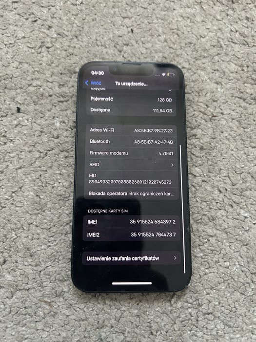 iPhone 13 mini 128gb